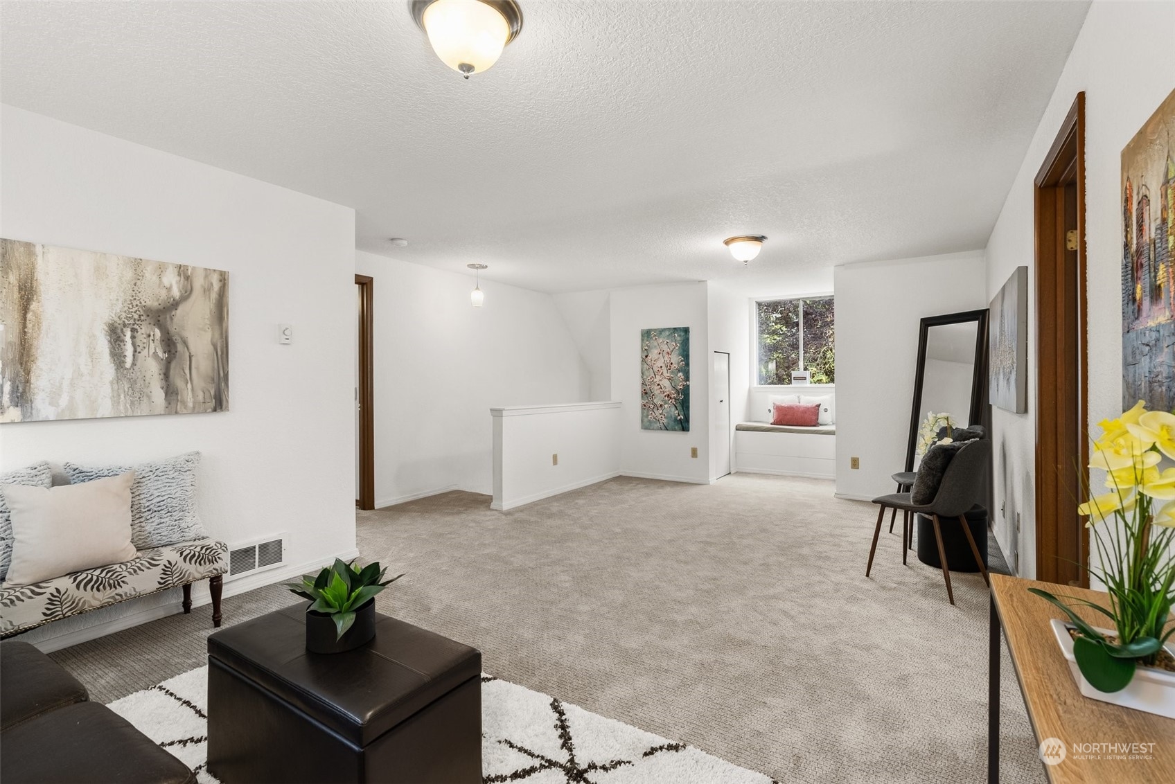 16530 3rd Drive Southeast Bothell, WA 98012 - Photo 32 of 40 a living room with furniture and a potted plant