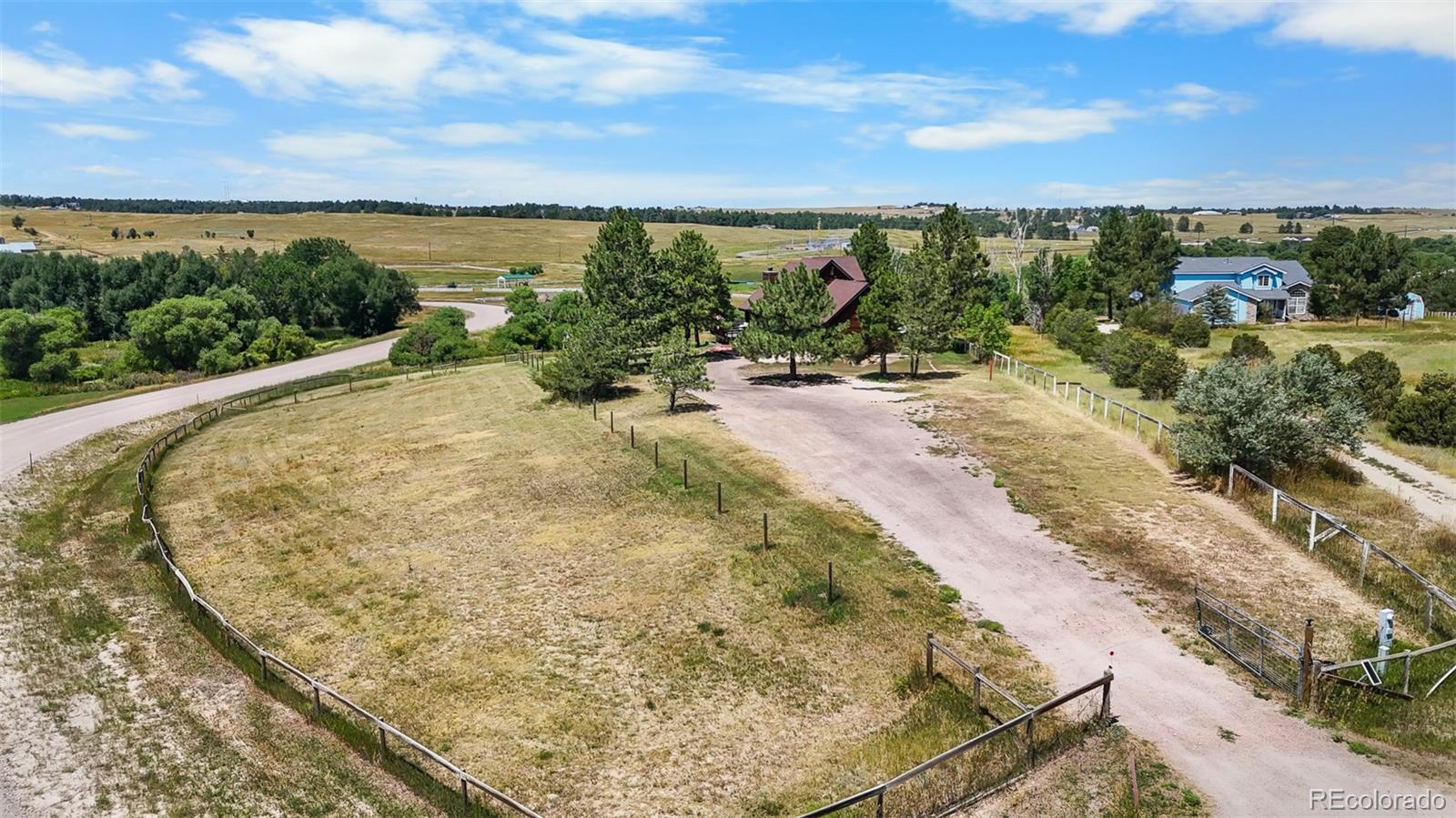 3163 Windstream Lane Elizabeth, CO 80107 - Photo 44 of 48 a view of a city