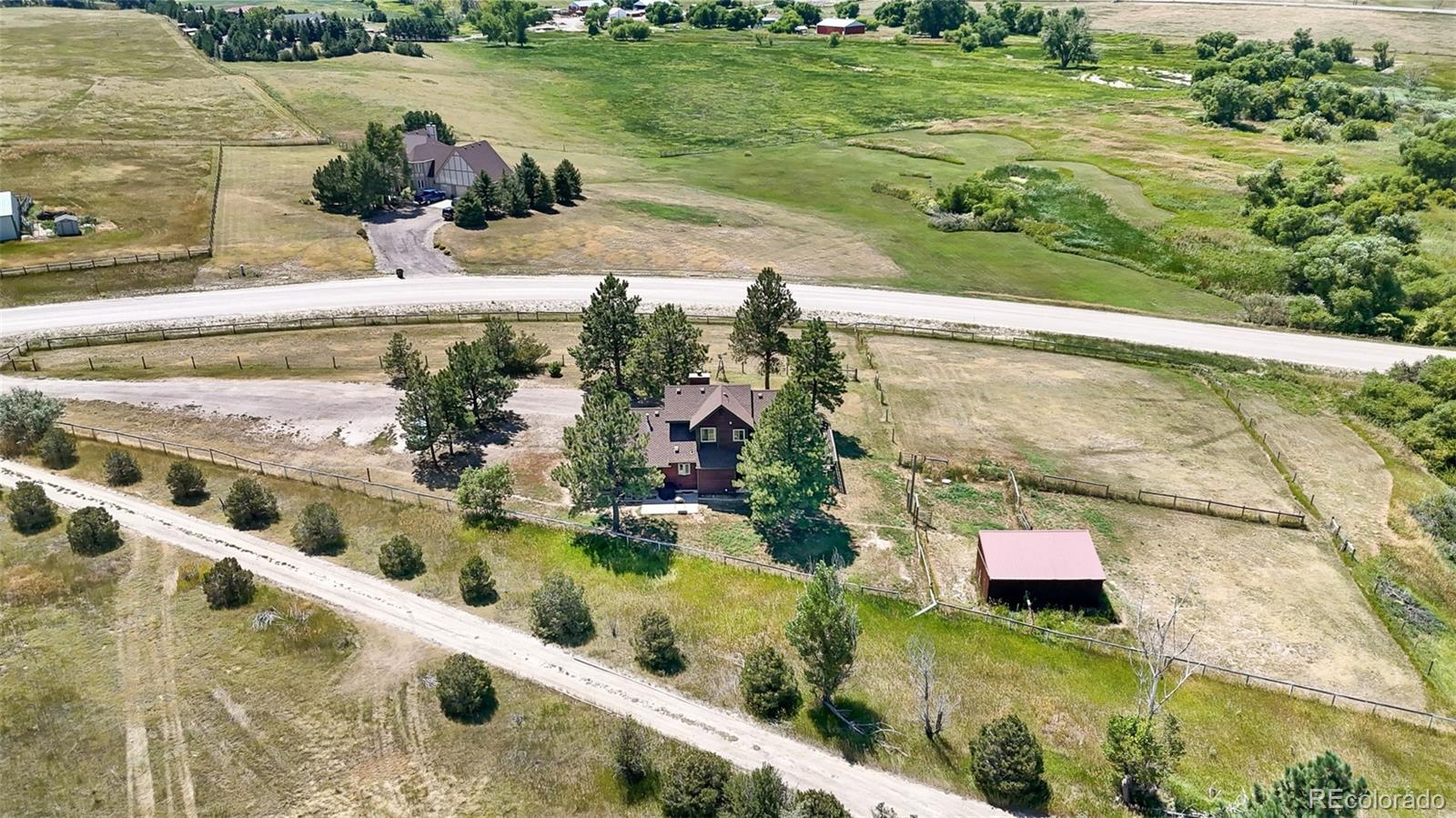 3163 Windstream Lane Elizabeth, CO 80107 - Photo 46 of 48 a view of swimming pool with a yard