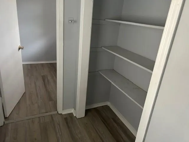 a view of walk in closet