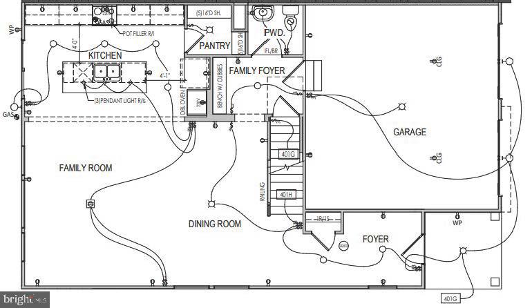 18204 Moss Garden Road Dumfries, VA 22026 - Photo 2 of 4 Main Level Floorplan
