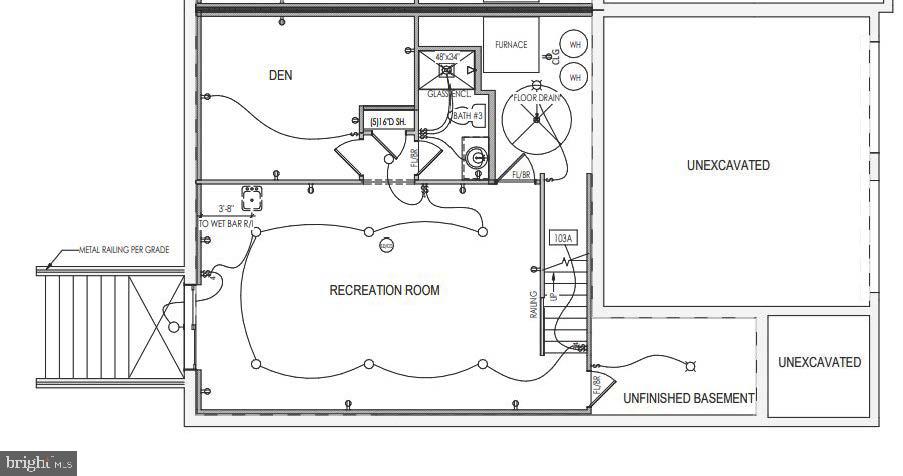 18204 Moss Garden Road Dumfries, VA 22026 - Photo 4 of 4 Lower Level Floorplan