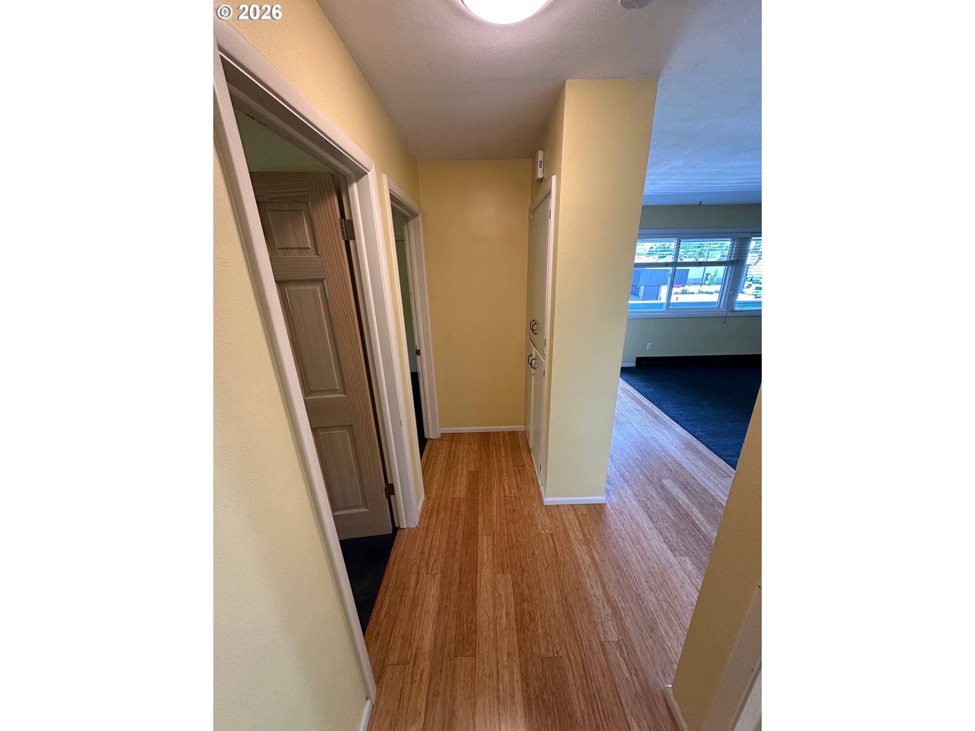 411 Southwest 5th Street Corvallis, OR 97333 - Photo 13 of 16 a view of a hallway with wooden floor