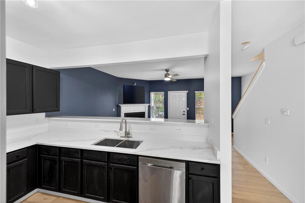 2527 Walden Lake Drive Decatur, GA 30035 - Photo 7 of 23 a kitchen with a sink and cabinets