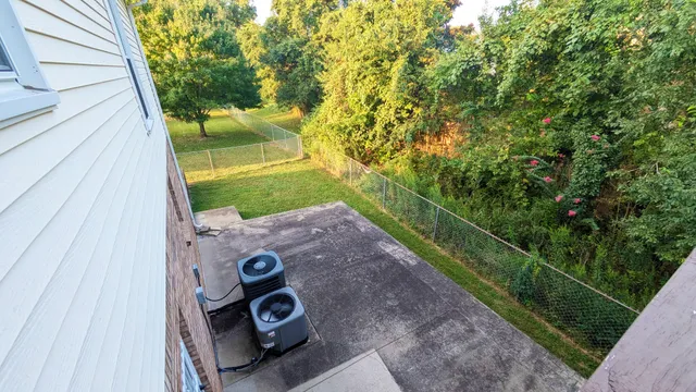 a view of outdoor space and garden