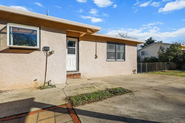 a view of an outdoor seating area
