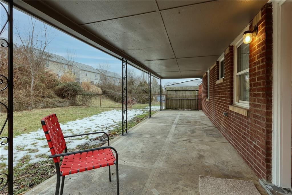 836 Railroad Street McKees Rocks, PA 15136 - Photo 8 of 24 a view of a porch with furniture