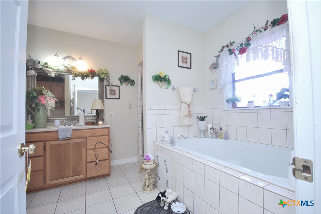 302 South Main Street Schulenburg, TX 78956 - Photo 14 of 39 a bathroom with a bathtub sink and mirror