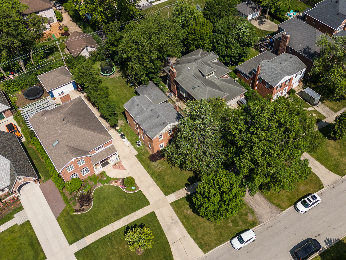 516 Engel Boulevard Park Ridge, IL 60068 - Photo 24 of 51 an aerial view of residential house with outdoor space and street view