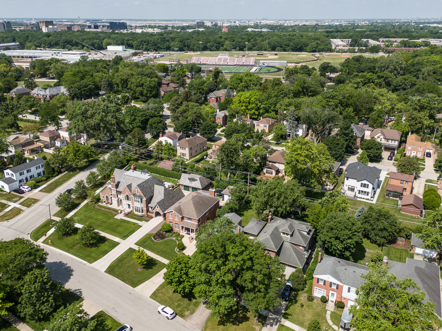 516 Engel Boulevard Park Ridge, IL 60068 - Photo 25 of 51 an aerial view of multiple house