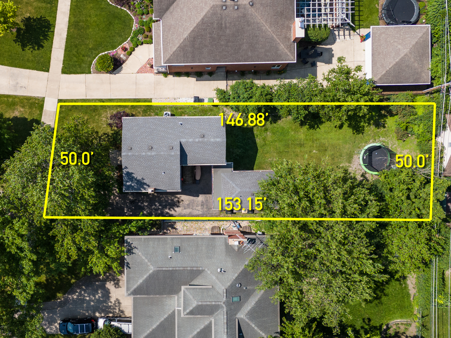 516 Engel Boulevard Park Ridge, IL 60068 - Photo 3 of 51 an aerial view of houses with street