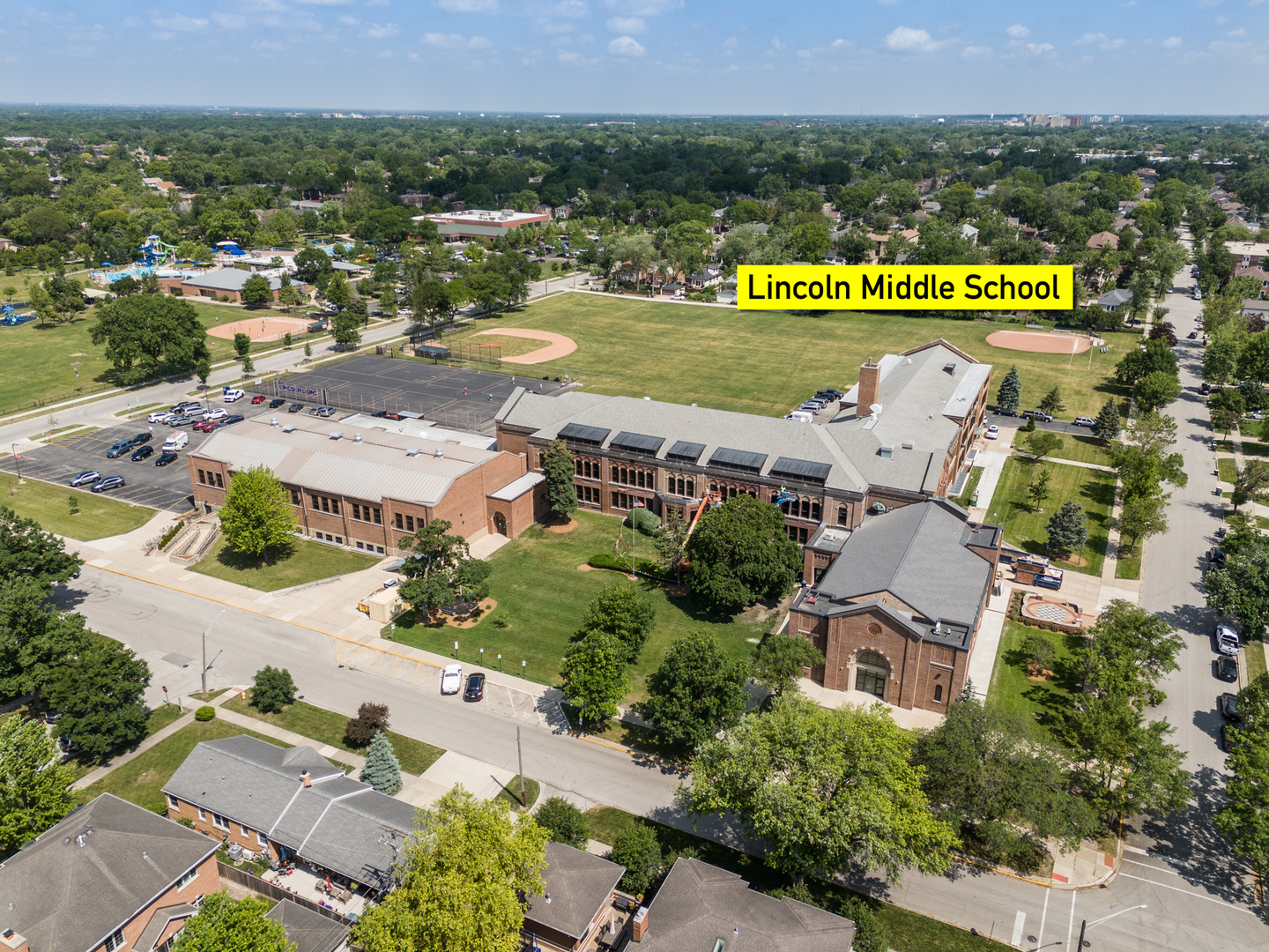 516 Engel Boulevard Park Ridge, IL 60068 - Photo 6 of 51 an aerial view of residential houses with outdoor space