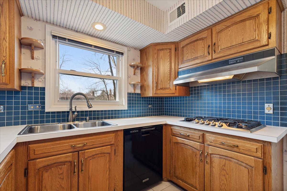 962 Suffield Terrace Northbrook, IL 60062 - Photo 9 of 33 a kitchen with a sink cabinets and appliances