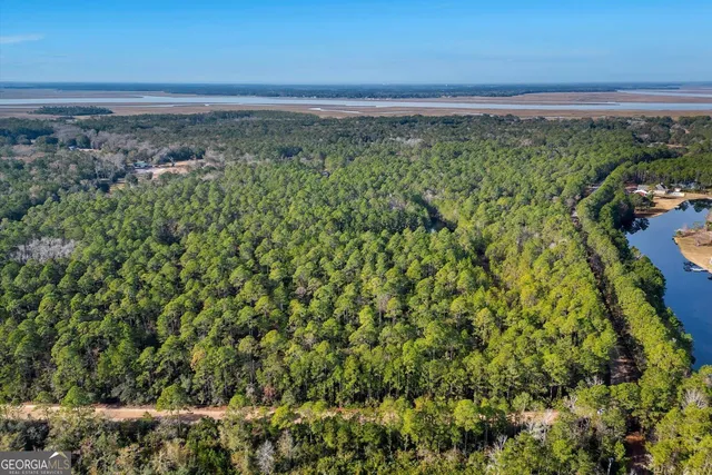 a view of a green field