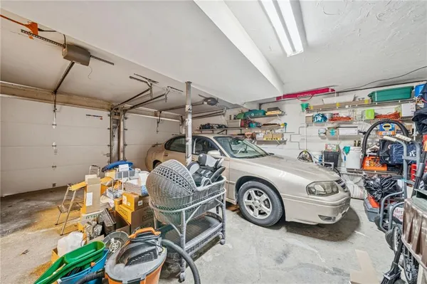 a view of car garage