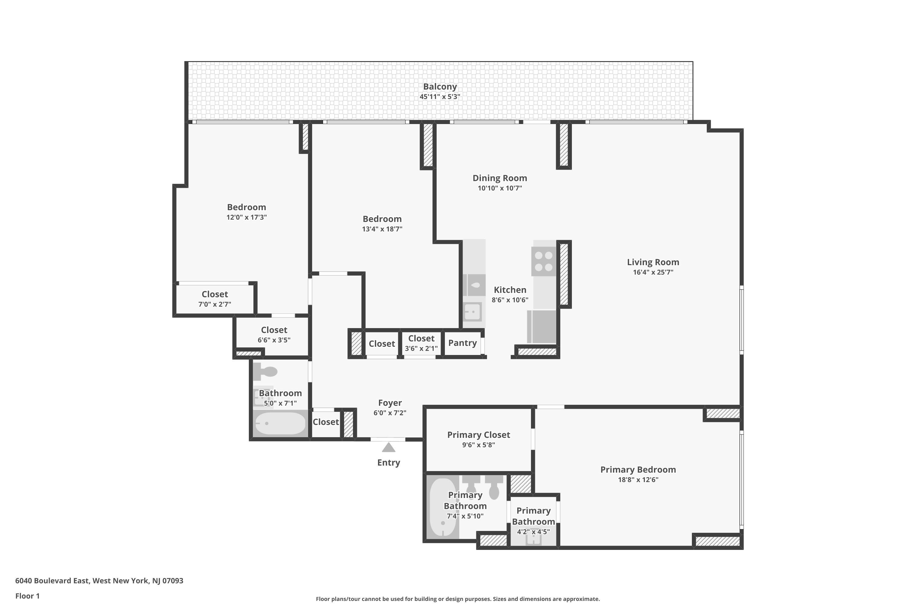 6040 Boulevard East, Unit 23G West New York, NJ 07093 - Photo 5 of 32 unknown