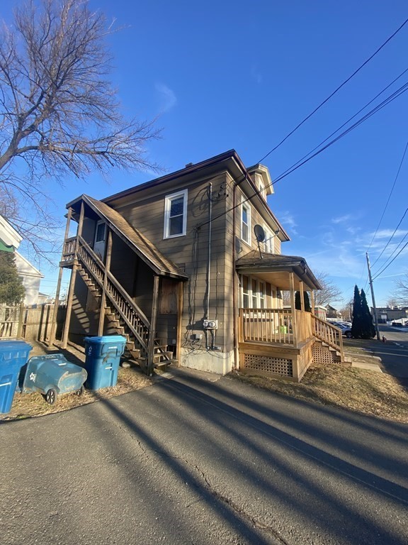 56 Exposition Terrace West Springfield, MA 01089 - Photo 3 of 16 a view of a house with wooden stairs