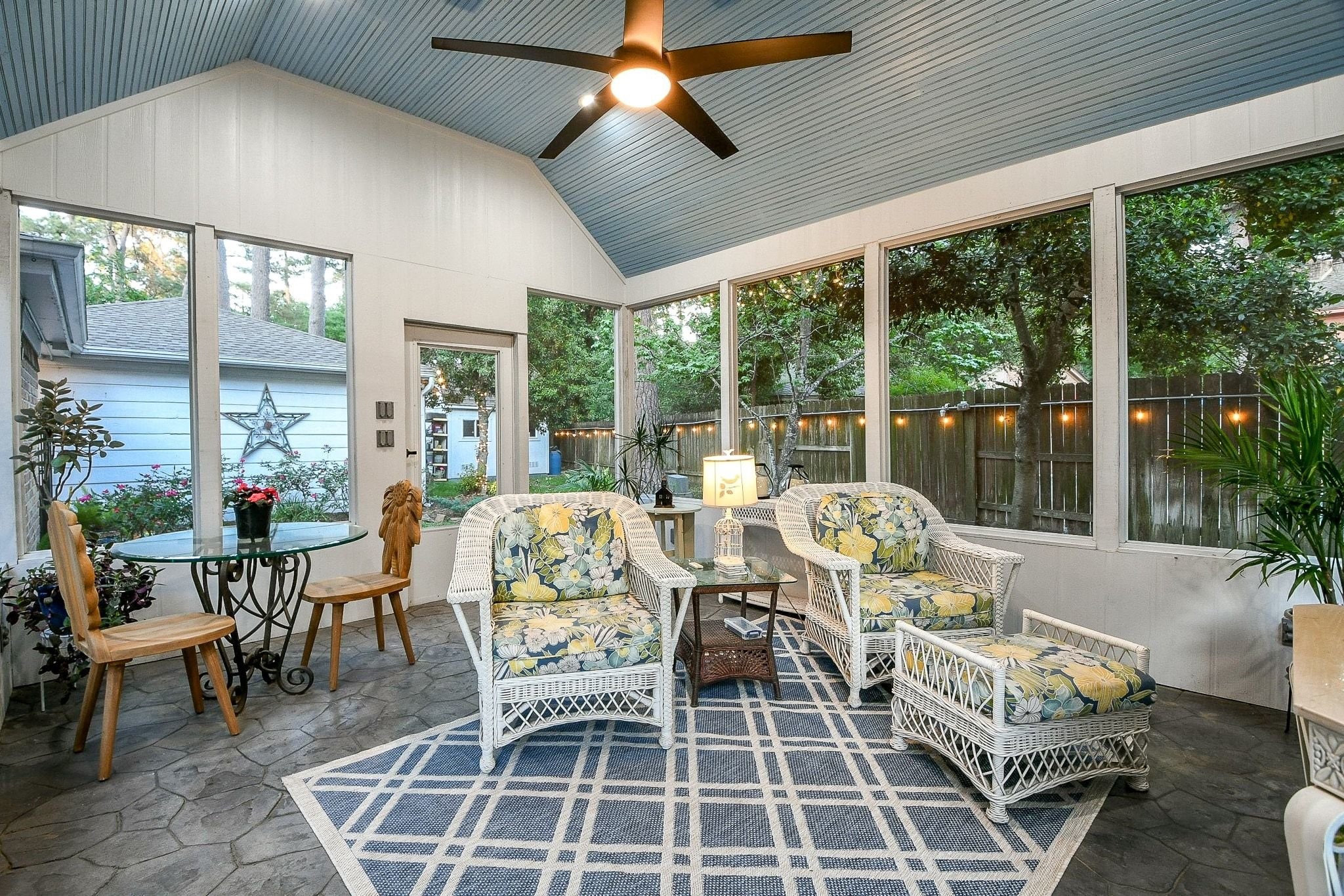 6607 Misty Springs Lane Spring, TX 77379 - Photo 24 of 31 Enjoy mosquito-free relaxation in the inviting screen room.