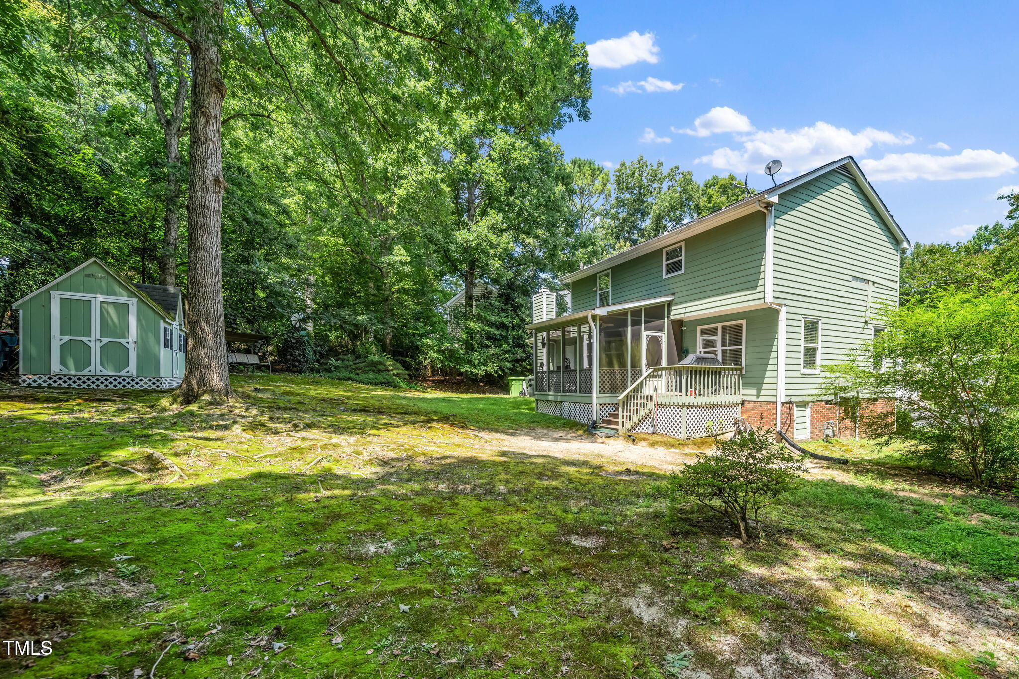 501 Dandelion Court Raleigh, NC 27610 - Photo 22 of 27 Back Yard