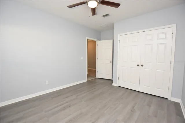 wooden floor in an empty room