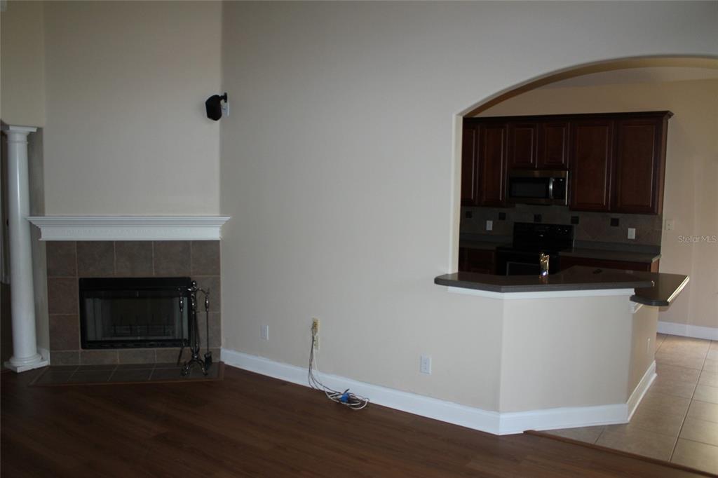 6833 Dolce Way Orlando, FL 32819 - Photo 10 of 28 a living room with a fireplace
