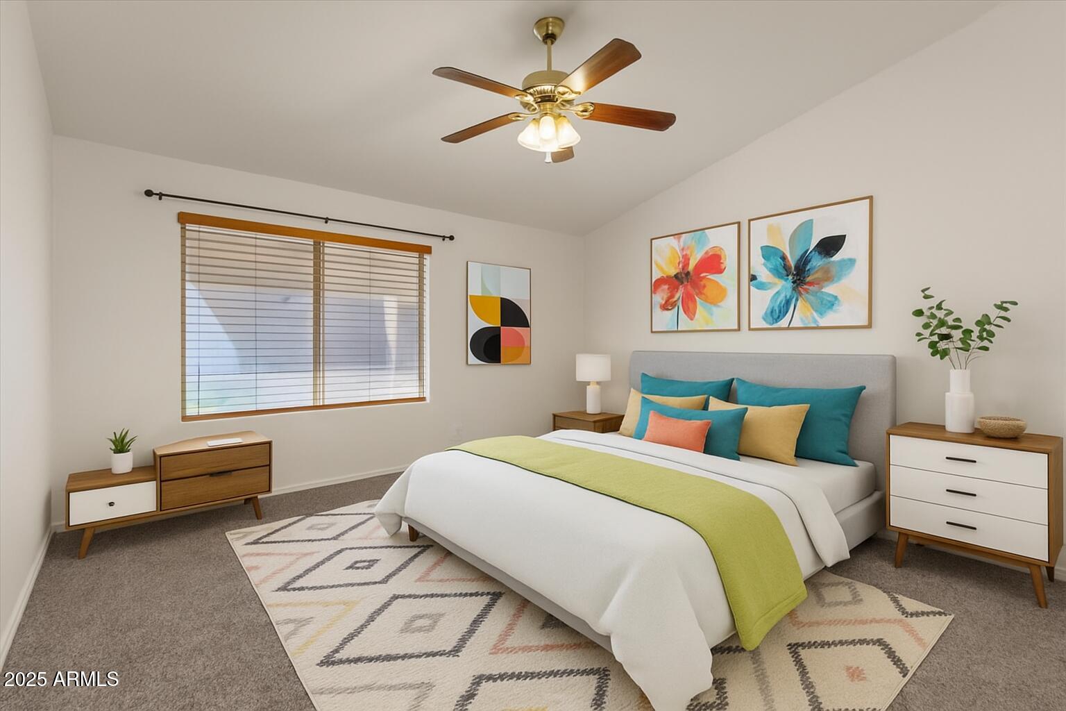 9163 West St John Road Peoria, AZ 85382 - Photo 18 of 38 a bedroom with a bed and a window