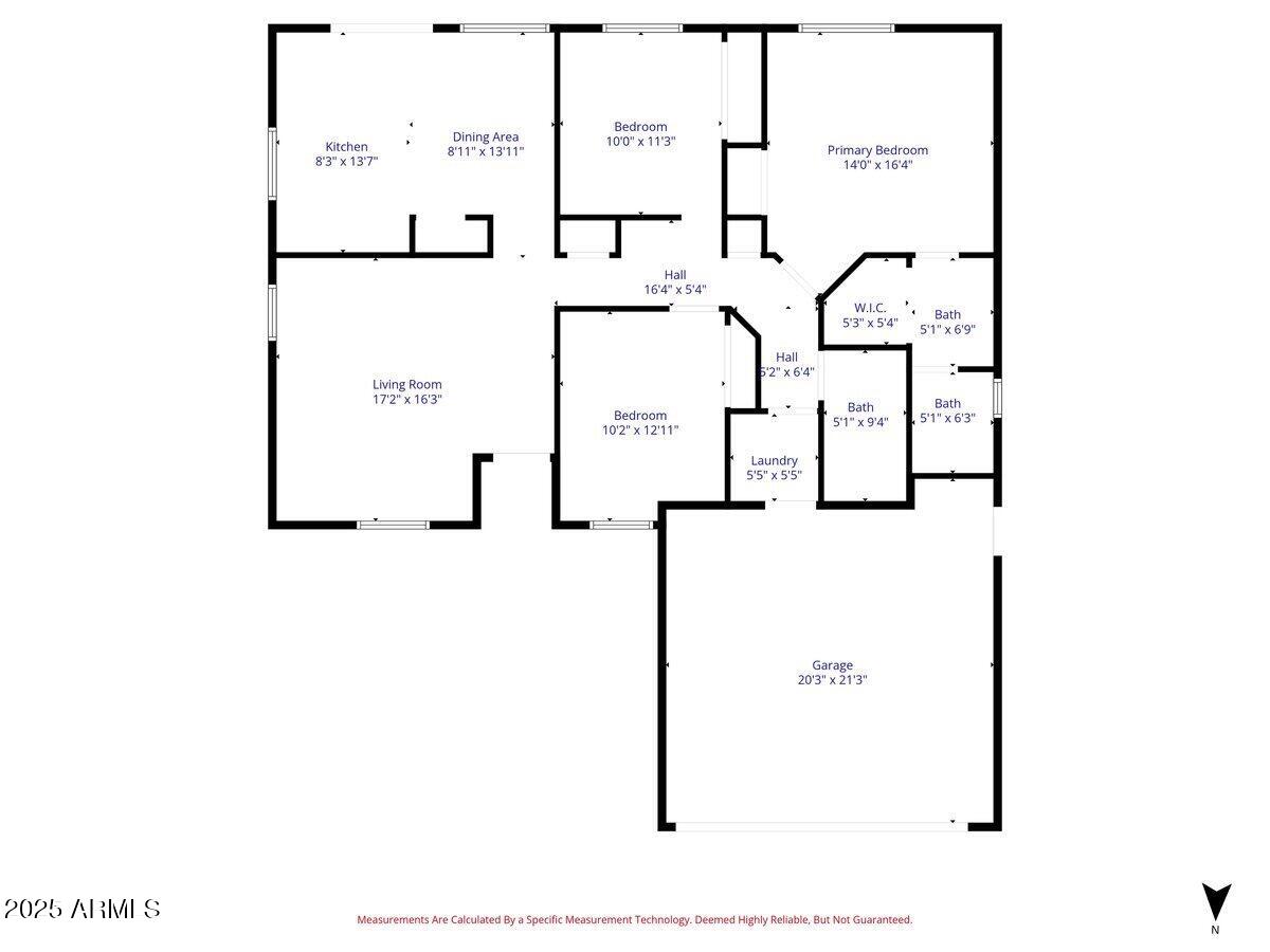 9163 West St John Road Peoria, AZ 85382 - Photo 38 of 38 a picture of a floor plan