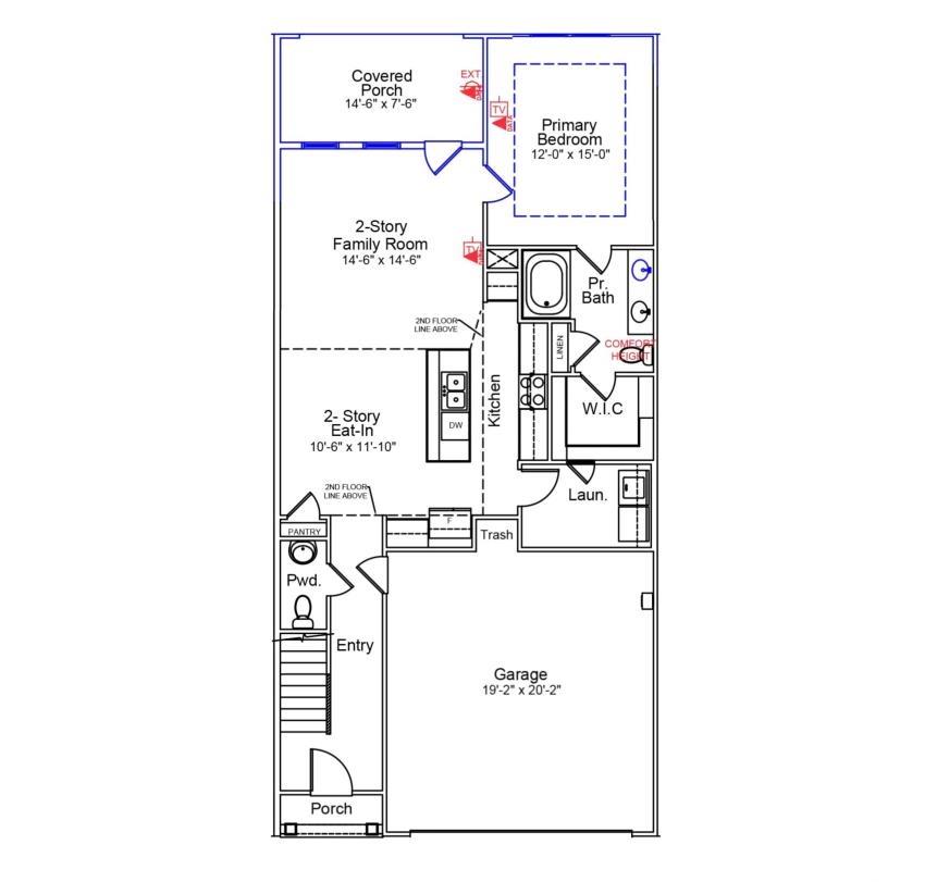 408 Ireland Way, Unit 403 Murrells Inlet, SC 29576 - Photo 21 of 22 View of room layout