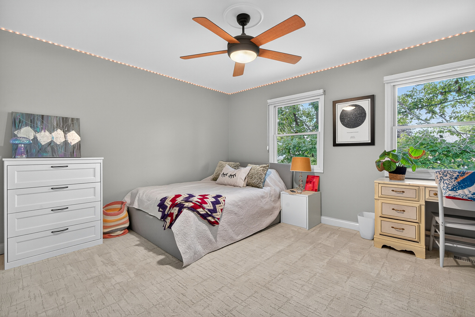 20633 North Primrose Court Deer Park, IL 60010 - Photo 24 of 43 a bedroom with furniture and a window