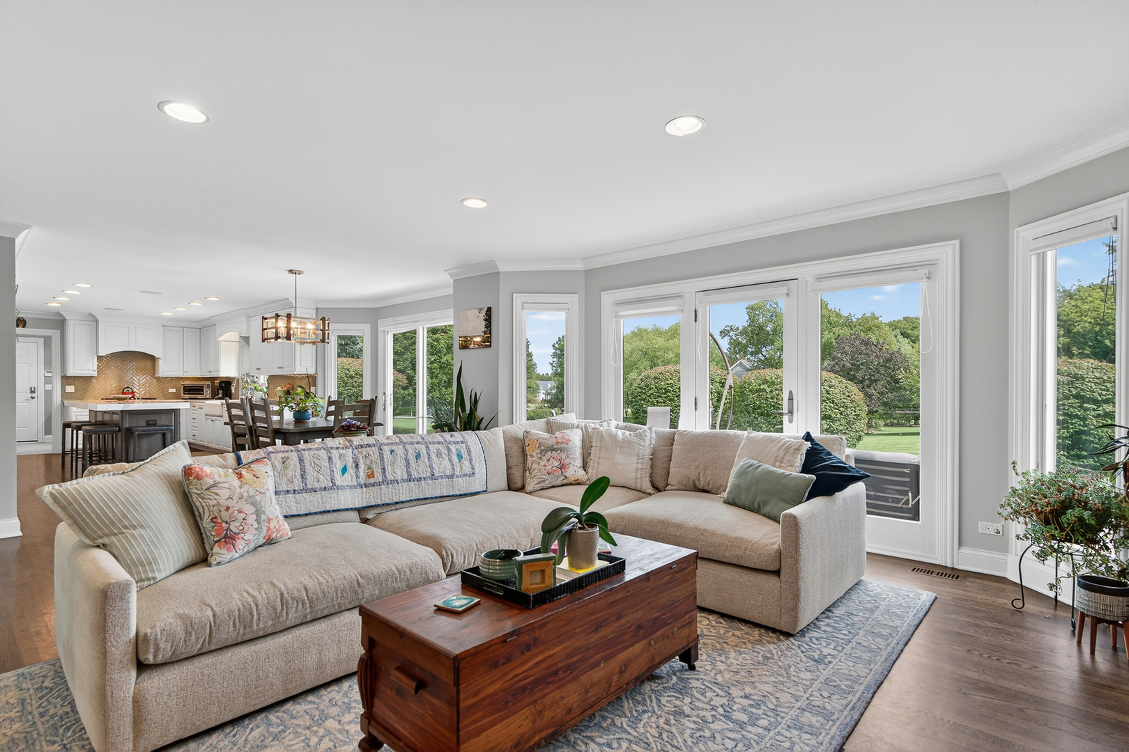 20633 North Primrose Court Deer Park, IL 60010 - Photo 5 of 43 a living room with furniture and a large window