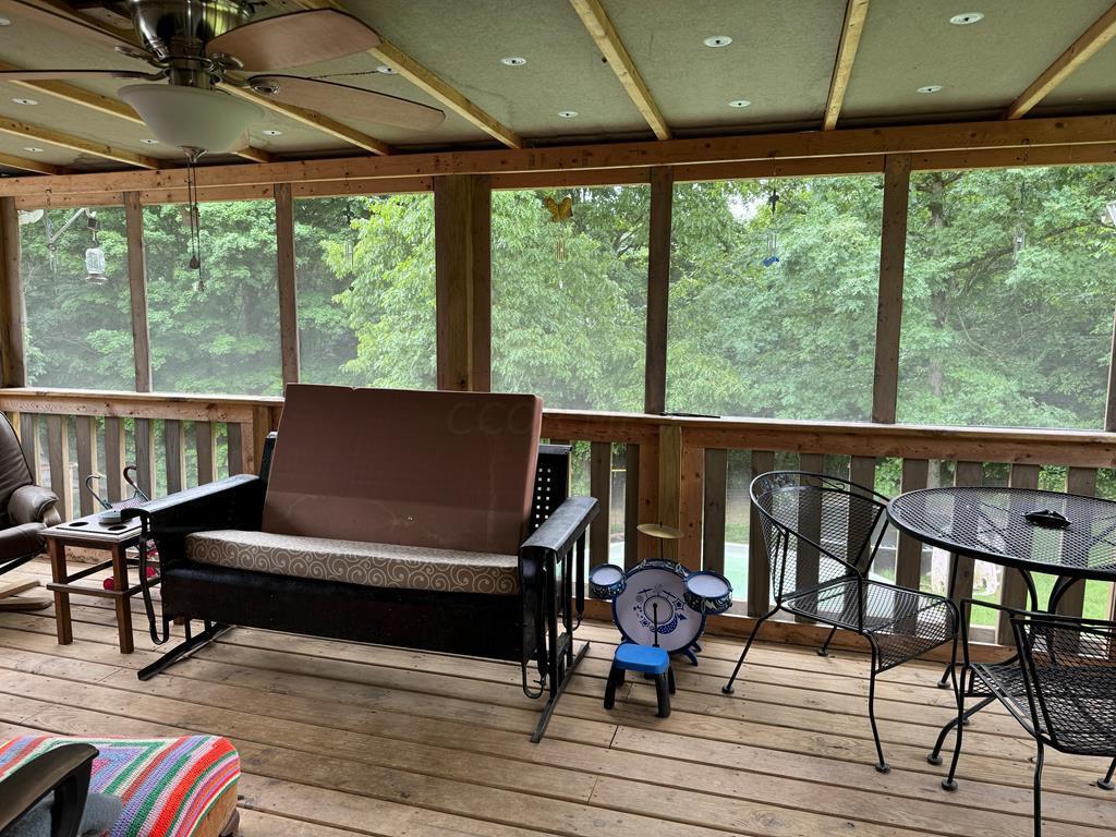 2561 Debord Road Chillicothe, OH 45601 - Photo 16 of 17 Sceened Porch/Covered Deck