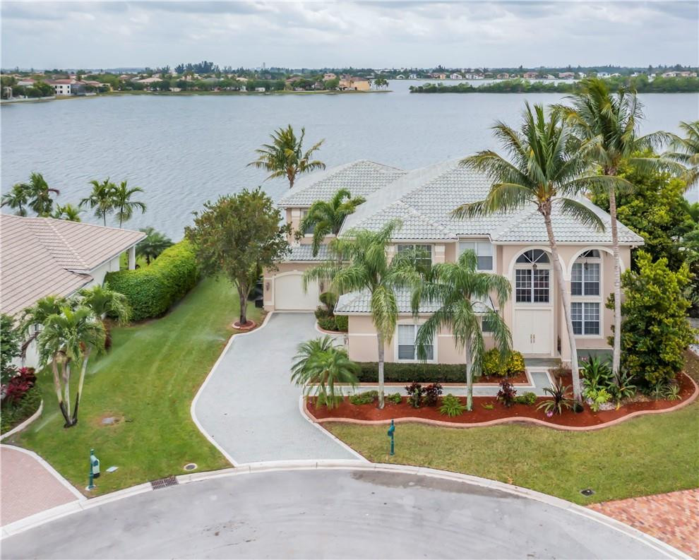 4185 Southwest 186th Way Miramar, FL 33029 - Photo 11 of 92 an aerial view of a house with outdoor space and lake view