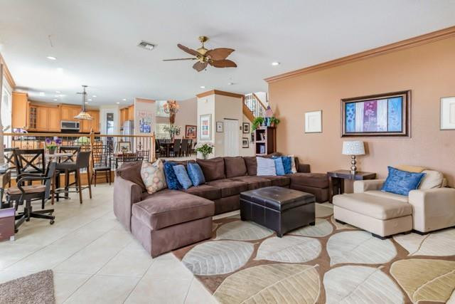 4185 Southwest 186th Way Miramar, FL 33029 - Photo 30 of 92 a living room with furniture and a large window