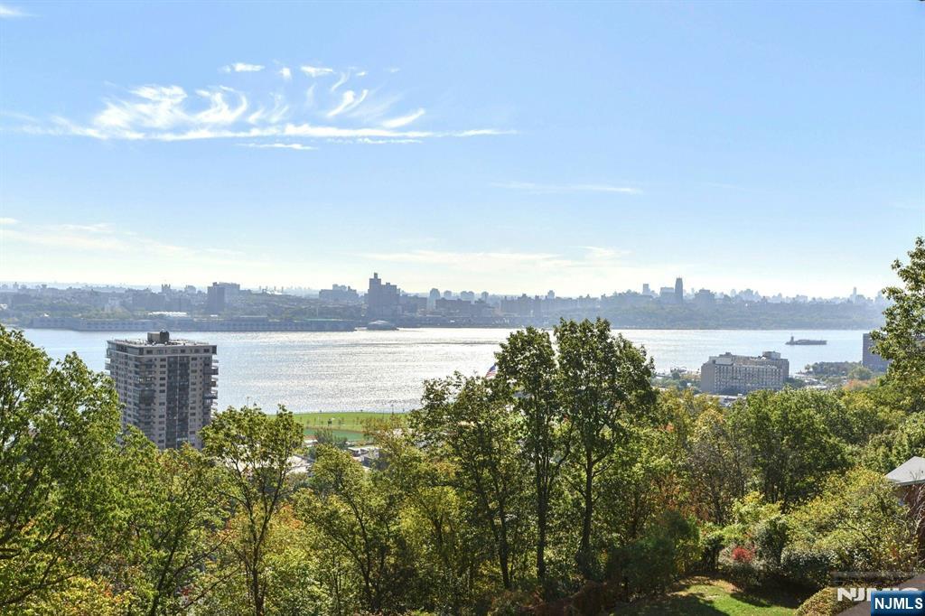 1 Horizon Road, Unit 609 Fort Lee, NJ 07024 - Photo 4 of 40 a view of a lake from a yard