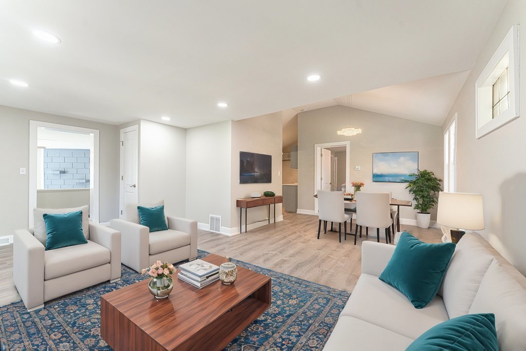 2330 121st Street Blue Island, IL 60406 - Photo 2 of 33 a living room with furniture potted plant and a table