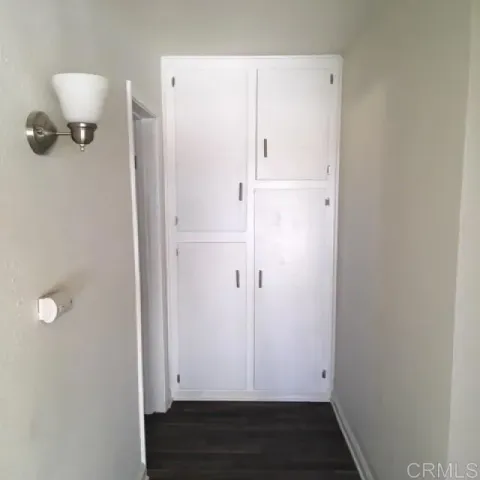 a view of front door