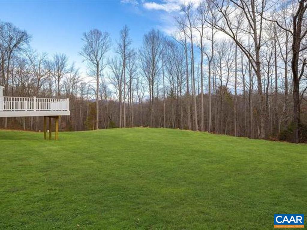 6 Ridgeview Drive Ruckersville, VA 22968 - Photo 7 of 32 a view of a backyard with large trees