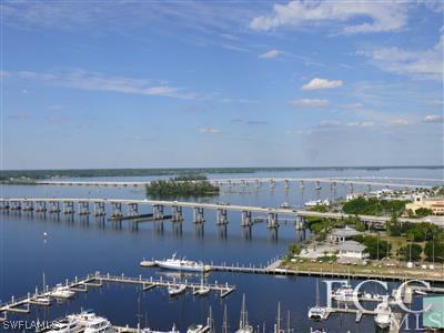2090 West First Street, Unit 2007 Fort Myers, FL 33901 - Photo 4 of 10 a view of ocean from a balcony