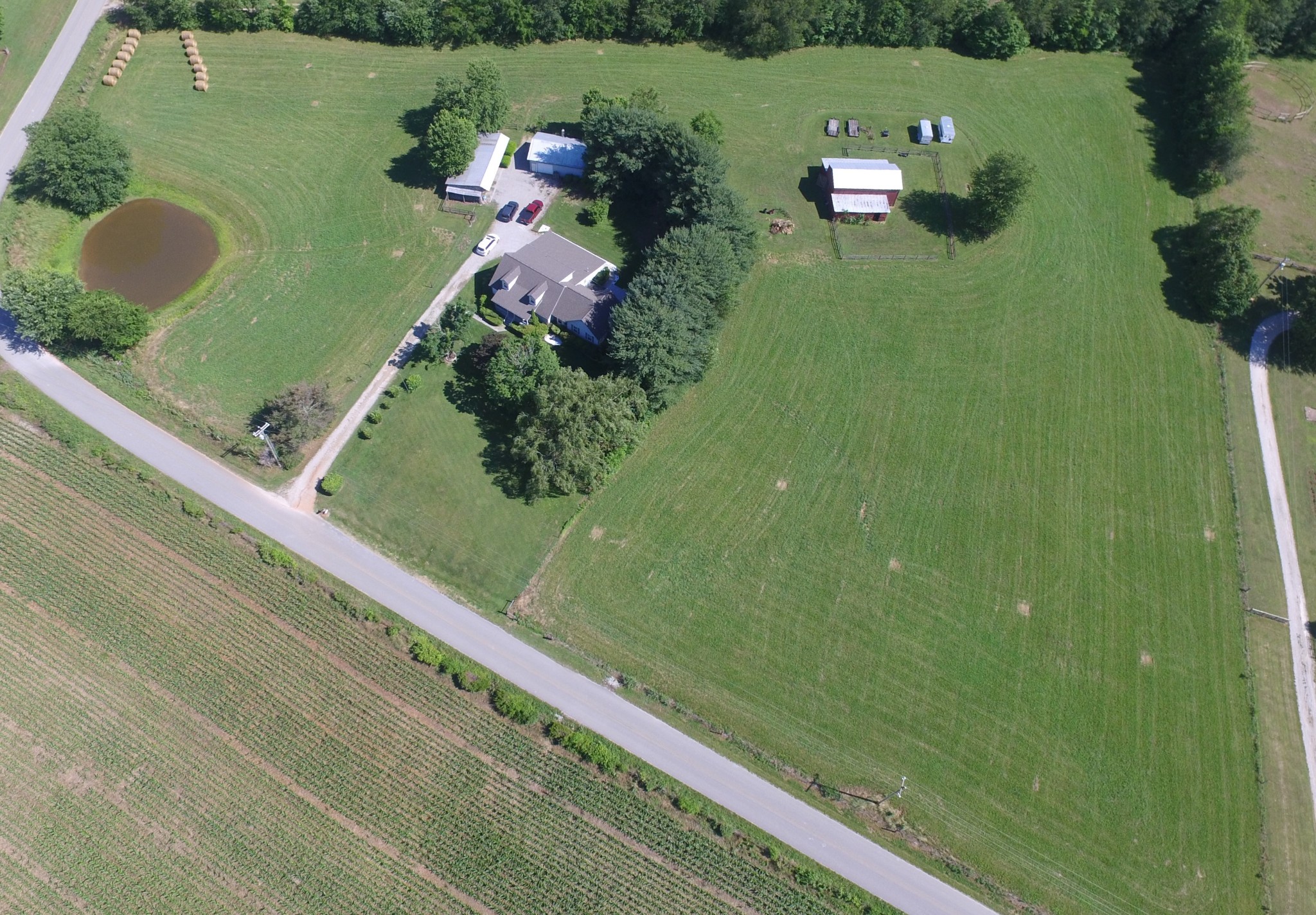 1040 Harpo Road Manchester, TN 37355 - Photo 14 of 47 a view of a lake with a yard