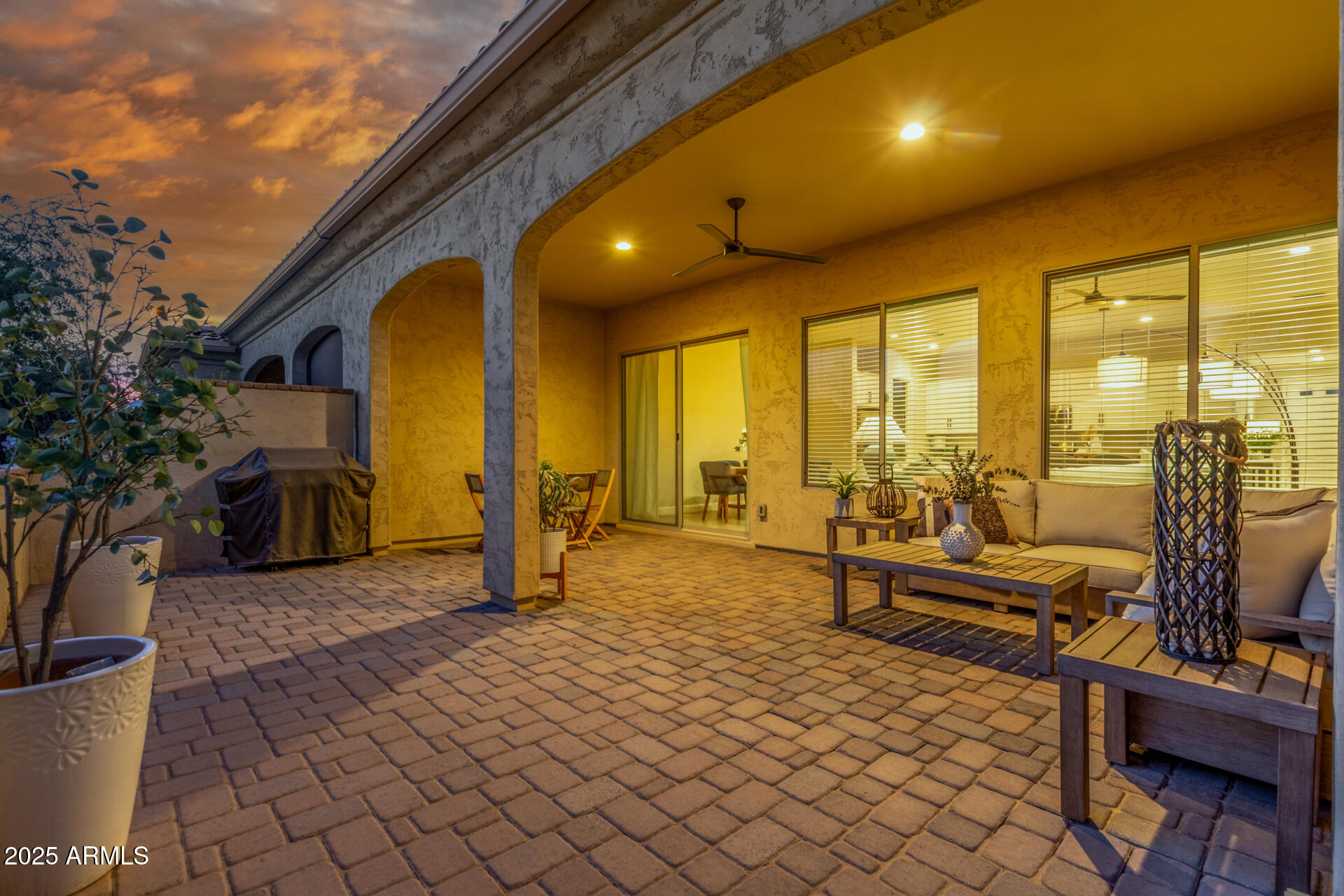 16897 West Merrell Street Goodyear, AZ 85395 - Photo 18 of 21 a lobby with furniture and floor to ceiling window