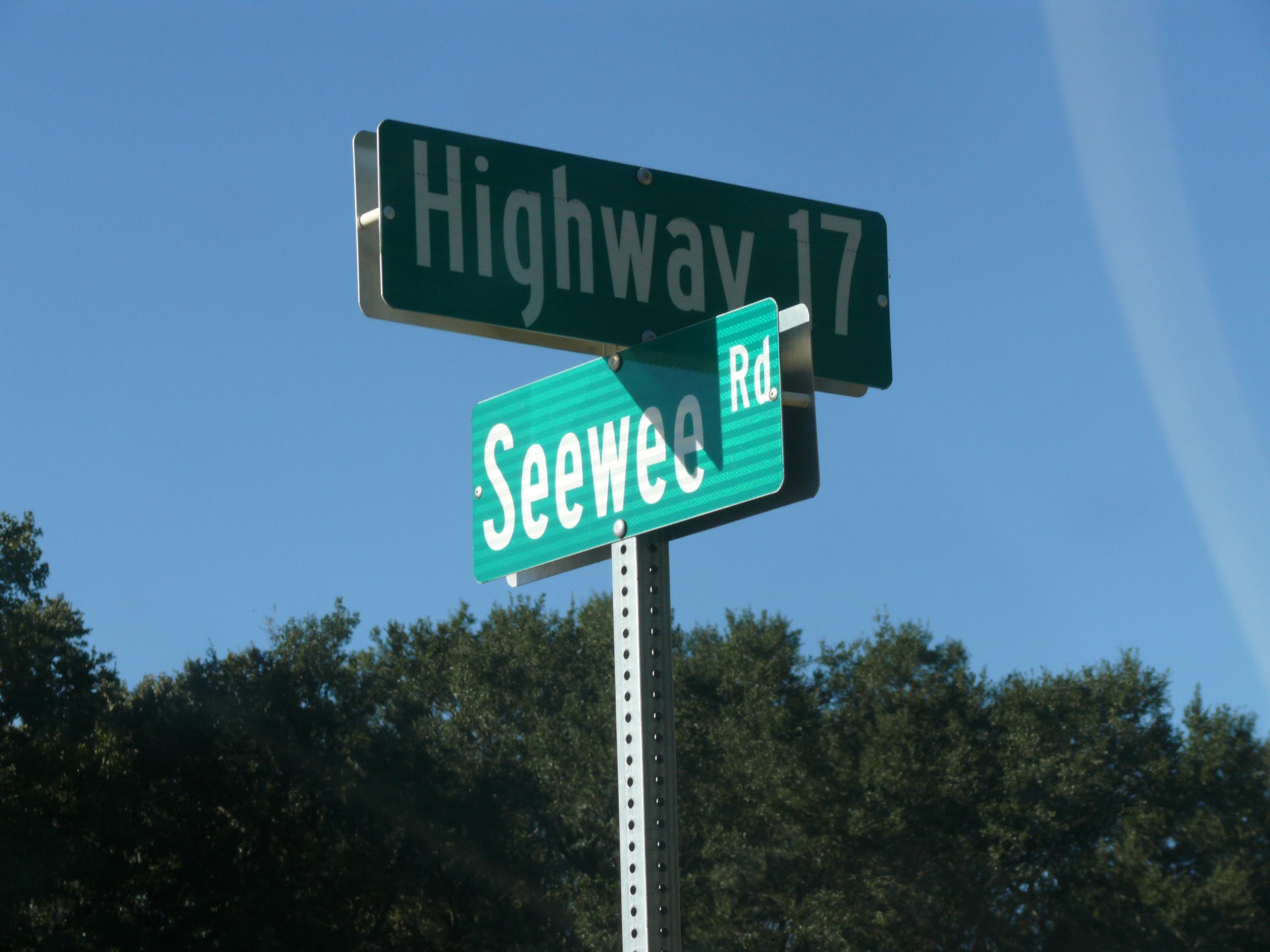 4925 Seewee Road Awendaw, SC 29429 - Photo 4 of 4 sign