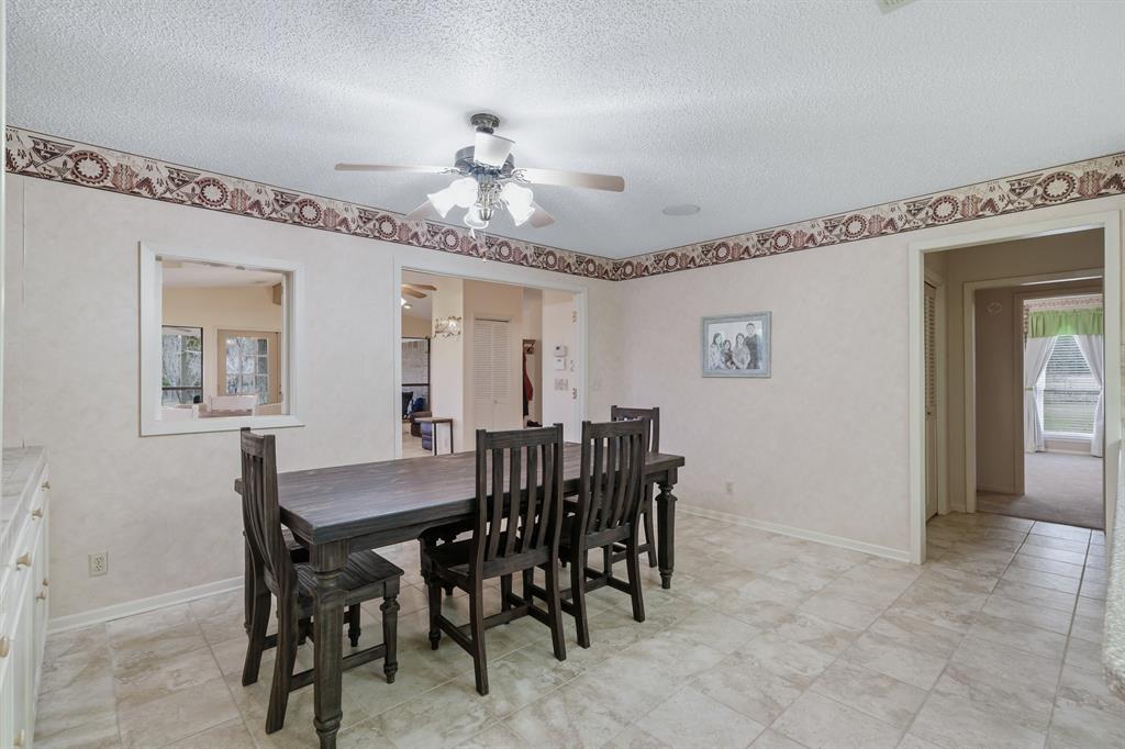 776 County Road 3209 Wills Point, TX 75169 - Photo 19 of 40 a view of a dining room with furniture