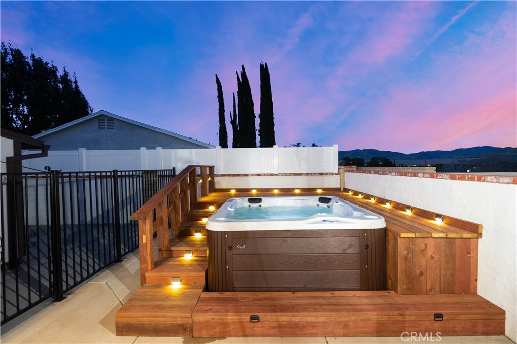 31436 Arrow Point Drive Castaic, CA 91384 - Photo 51 of 76 a view of a balcony with two chairs