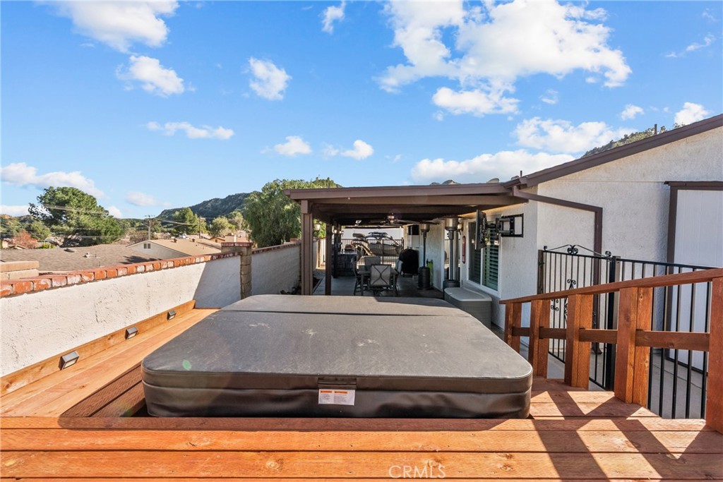 31436 Arrow Point Drive Castaic, CA 91384 - Photo 62 of 76 Spa and covered backyard patio.