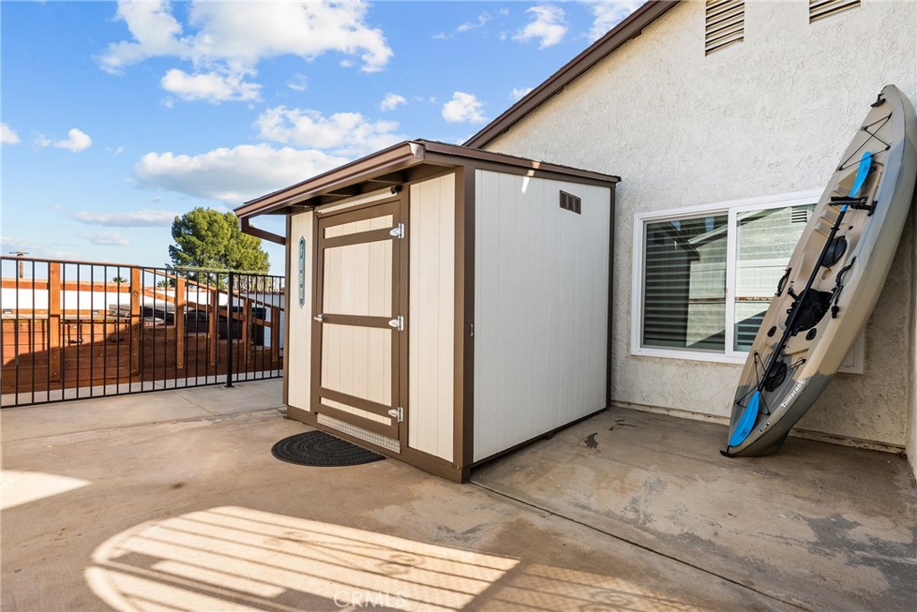 31436 Arrow Point Drive Castaic, CA 91384 - Photo 69 of 76 Side yard with storage.