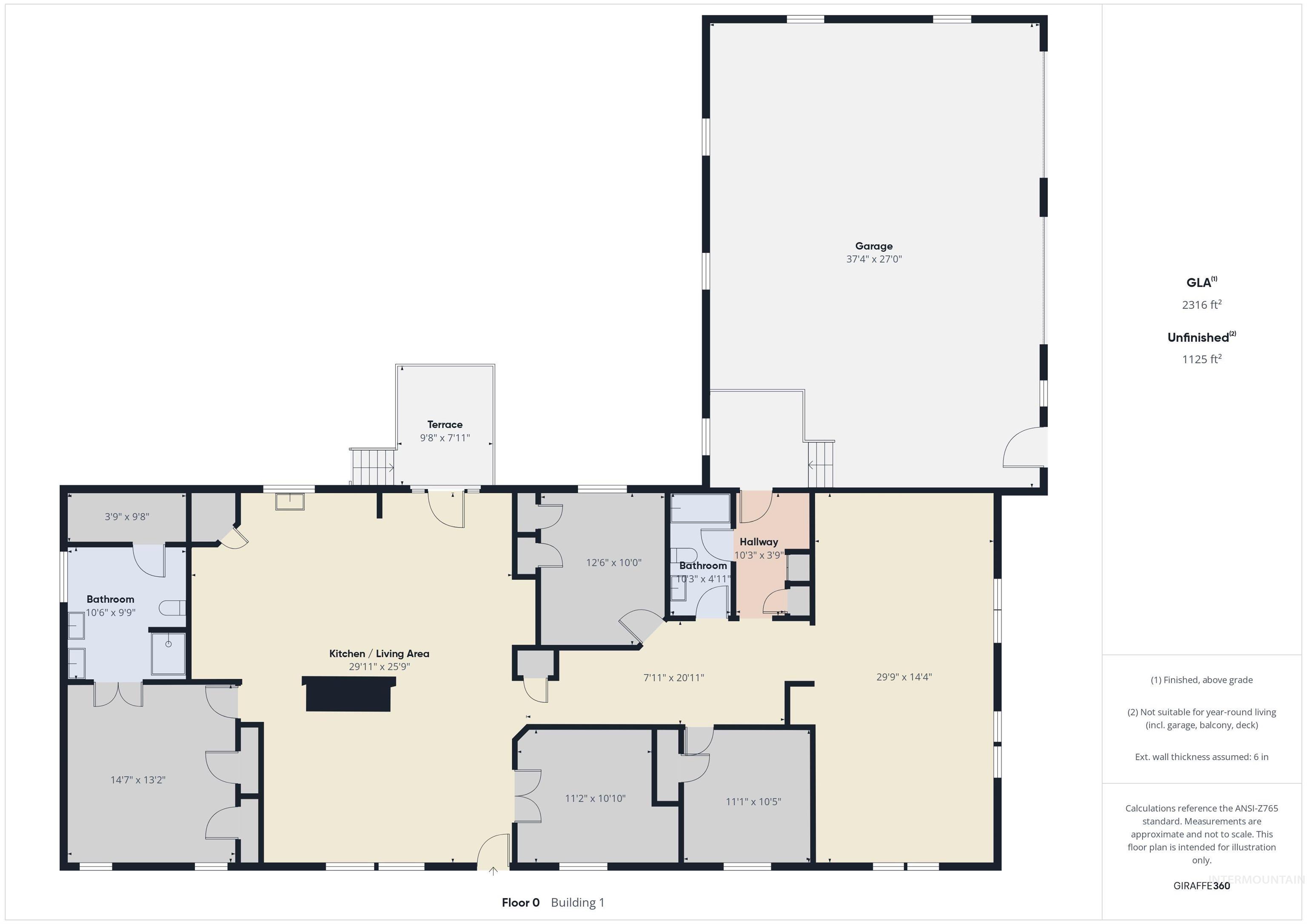 523 3rd Street Ferdinand, ID 83526 - Photo 40 of 41 View of home floor plan
