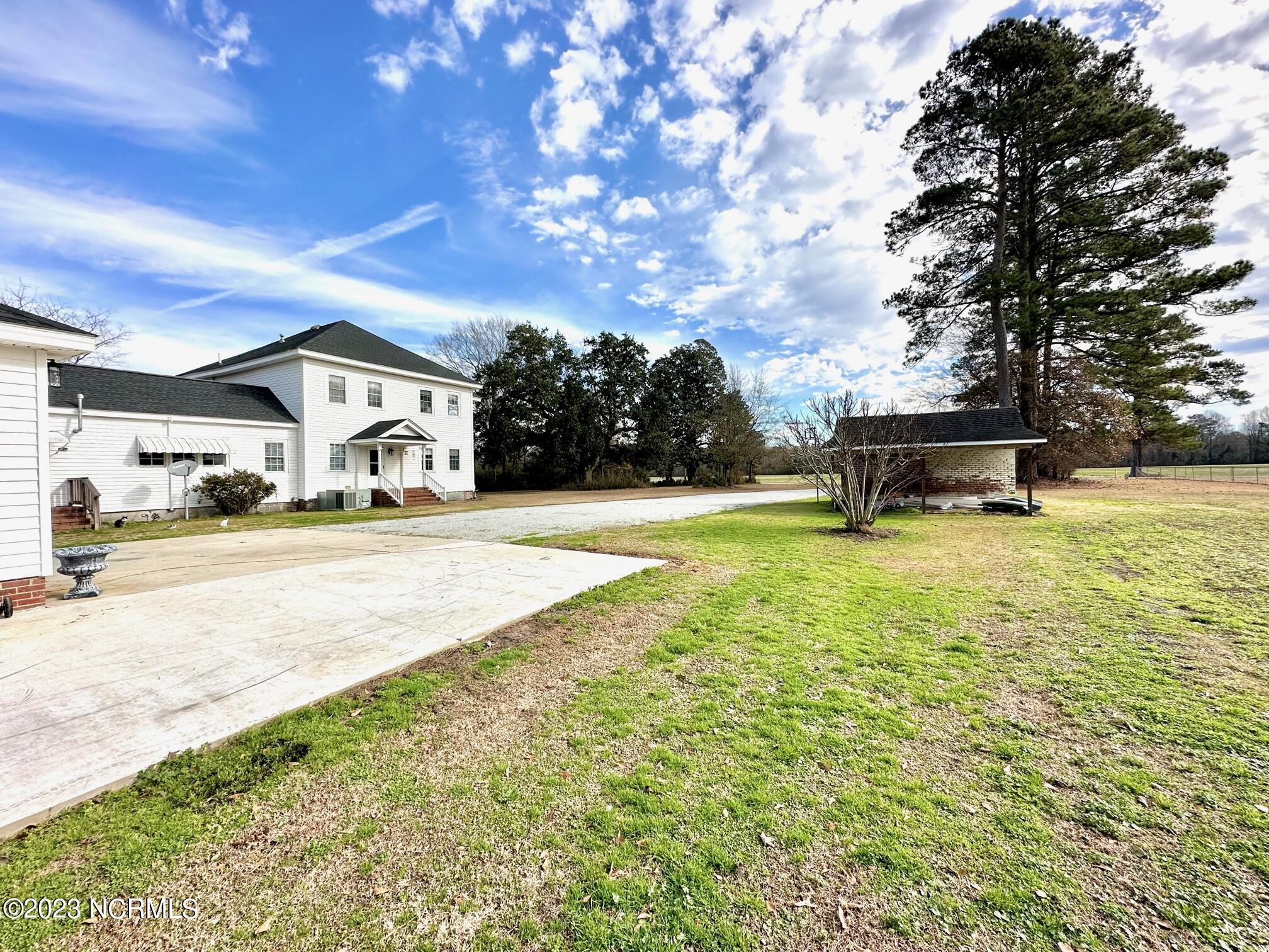 208 Dolph Lewis Road Chadbourn, NC 28431 - Photo 43 of 50 And Paved Slab At Detached Garage
