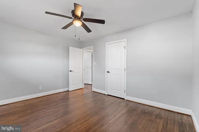 wooden floor in an empty room
