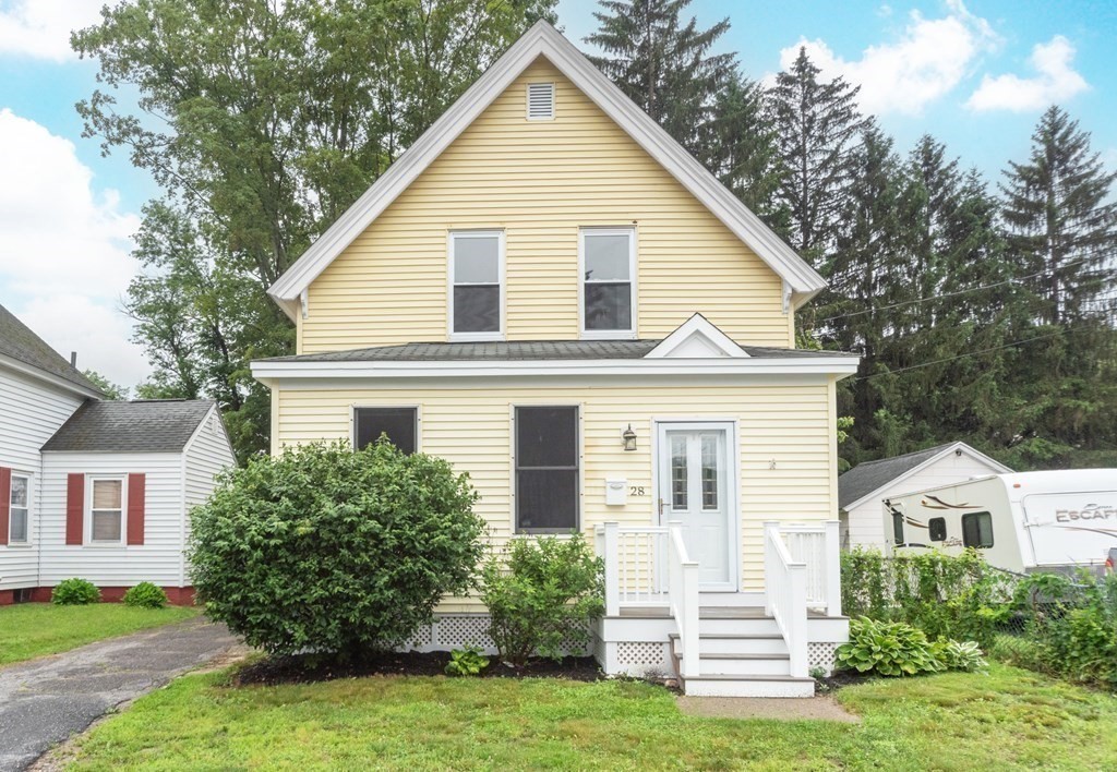 28 Branch Street Clinton, MA 01510 - Photo 28 of 30 a view of a house with a yard