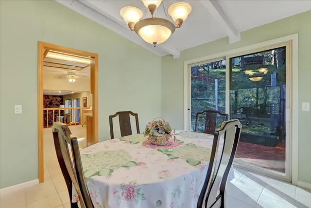 a kitchen with a refrigerator sink and microwave